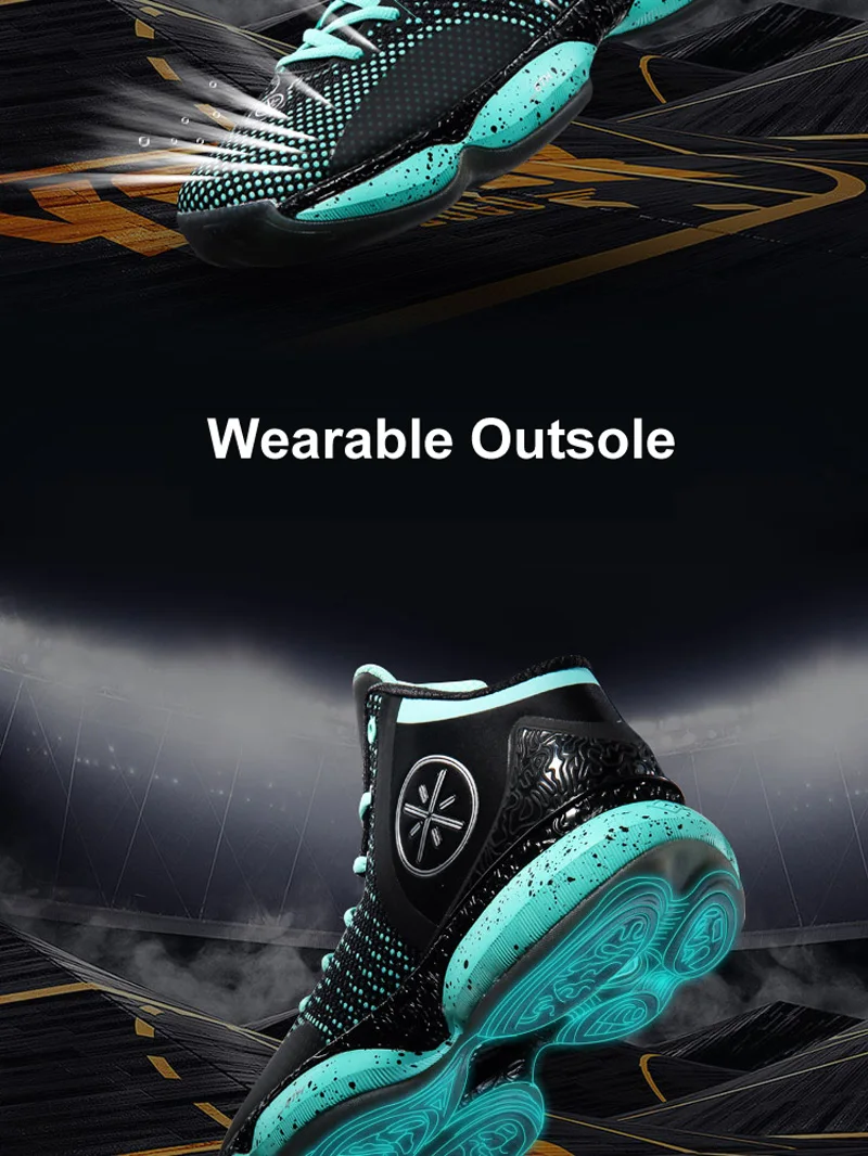 Li-Ning, мужские баскетбольные кроссовки, 6th, устойчивые кроссовки с подушкой, BOUNSE+, спортивная обувь, ABAM017, XYL291
