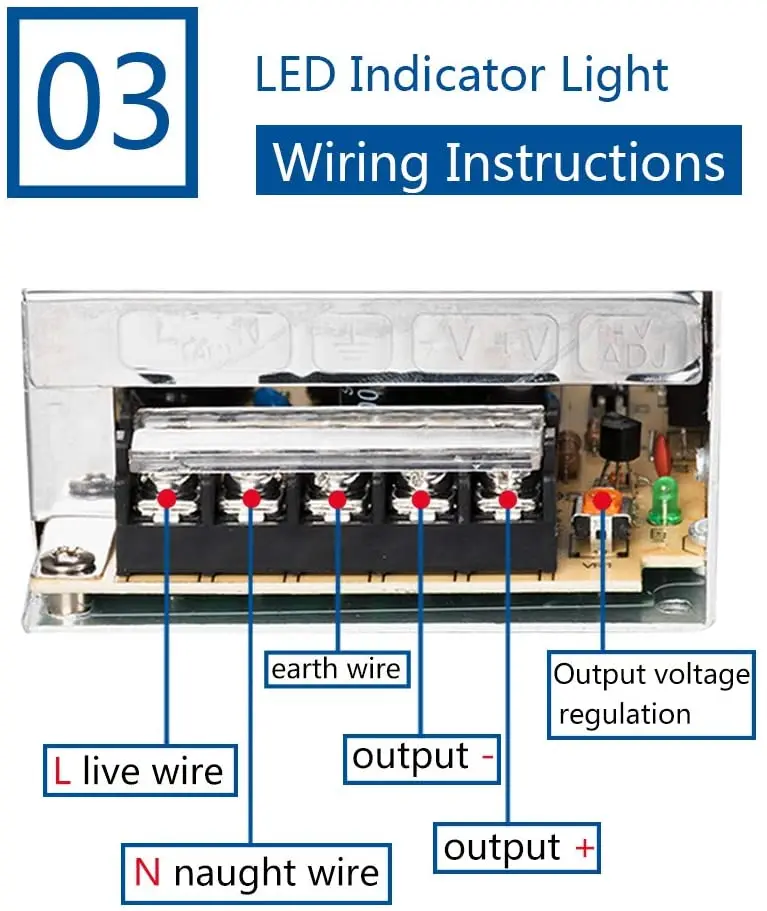 Импульсный источник питания постоянного тока на 12 В 5 А 60 Вт Универсальный