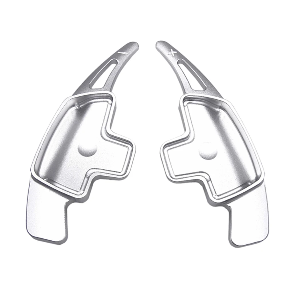 Серебристый алюминиевый сплав для автомобиля рулевое колесо сдвиг весло лезвие