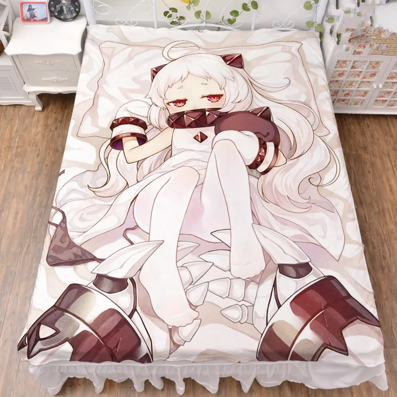 Comprare Coscase Anime Giapponese Collezione Kantai KanColle Kongo Nagato Shoukaku Lenzuolo In Fibra Di Latte E Coperta Di Flanella Trapunta Estiva