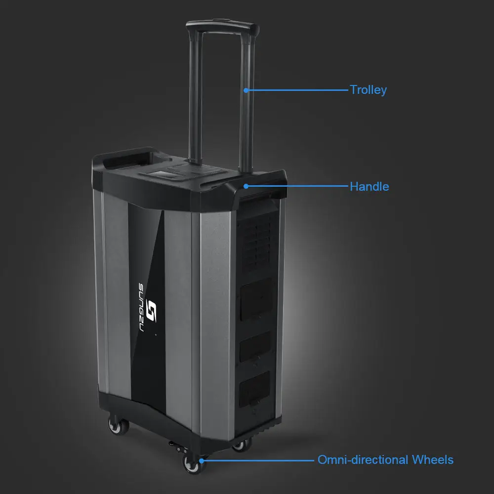 Портативная электростанция 2000 Вт замена системы солнечной энергии с