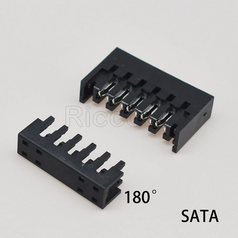 Черные разъемы питания SATA 15Pin ATA RTD (папа) с колпачком 20 комплектов | Обустройство