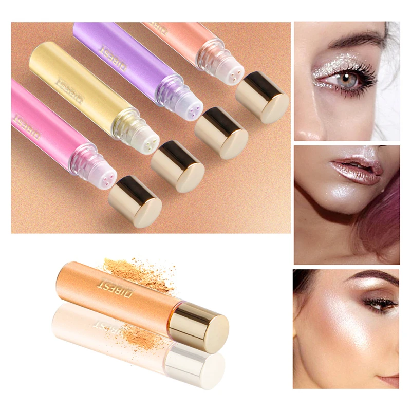 Хайлайтер порошок водонепроницаемый высоколегкий Iluminador Контурирование