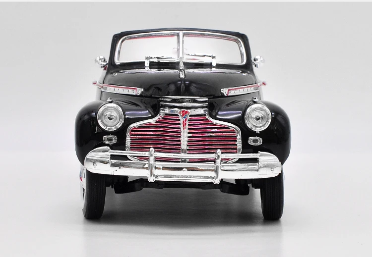 Высокая имитация 1:18 Chevrolet 1941 специальный роскошный сплав в кузове «Кабриолет», металлическая коллекция и подарок классическая модель автомобиля