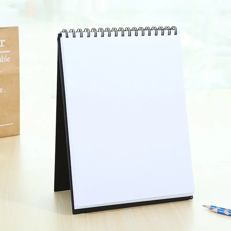 Черная крышка цветной карандаш в книжной графике Книга Альбом для зарисовок