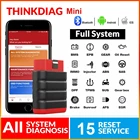 THINKCAR Obd2 автомобильный сканер, все системы IMMO DPF Подушка безопасности ABS EPB масло 15 сбросов OBD 2, Автомобильные диагностические инструменты