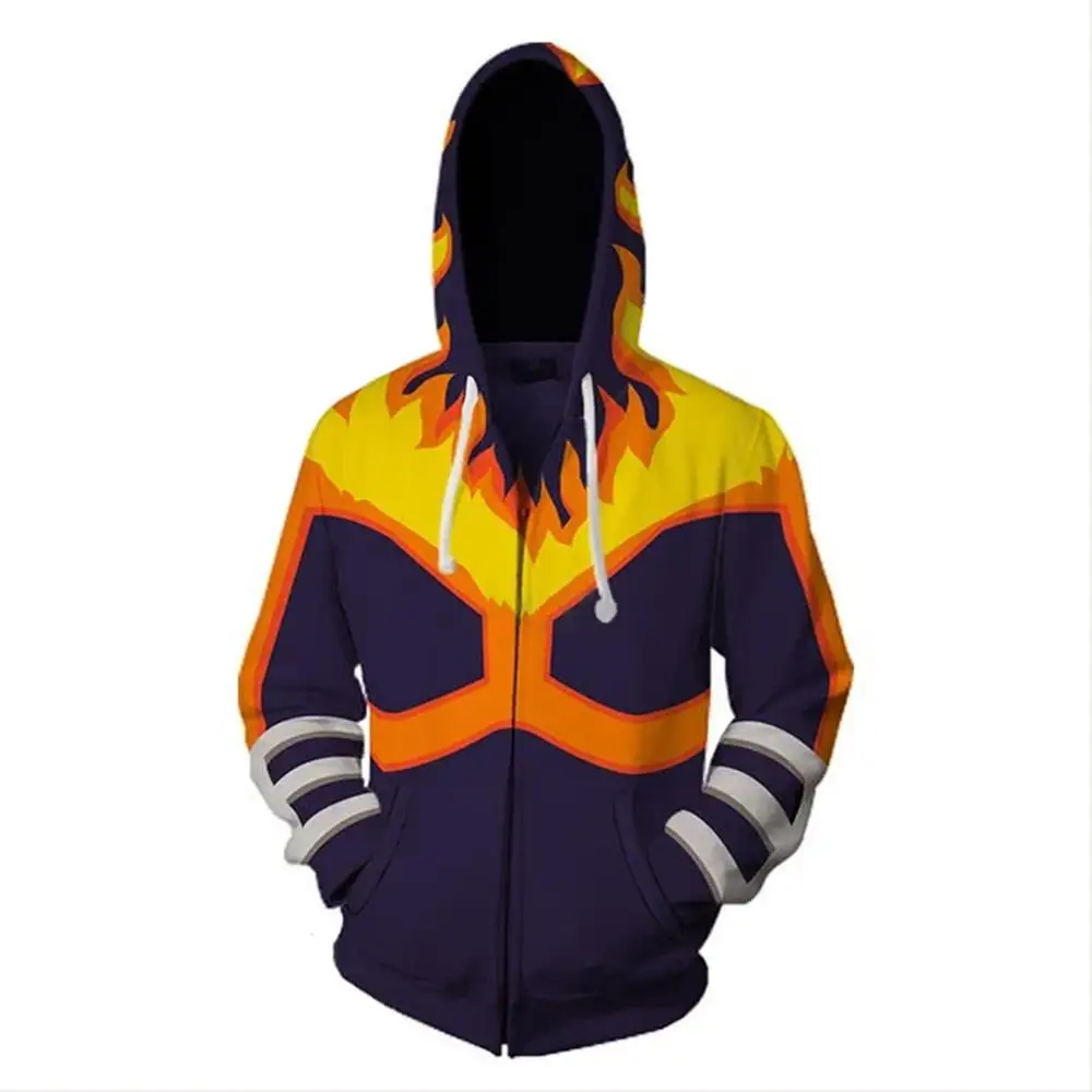 

My Hero Academia Hoodie Endeavour Hooded Hoodie Sweatshirt Cosplay Pullover