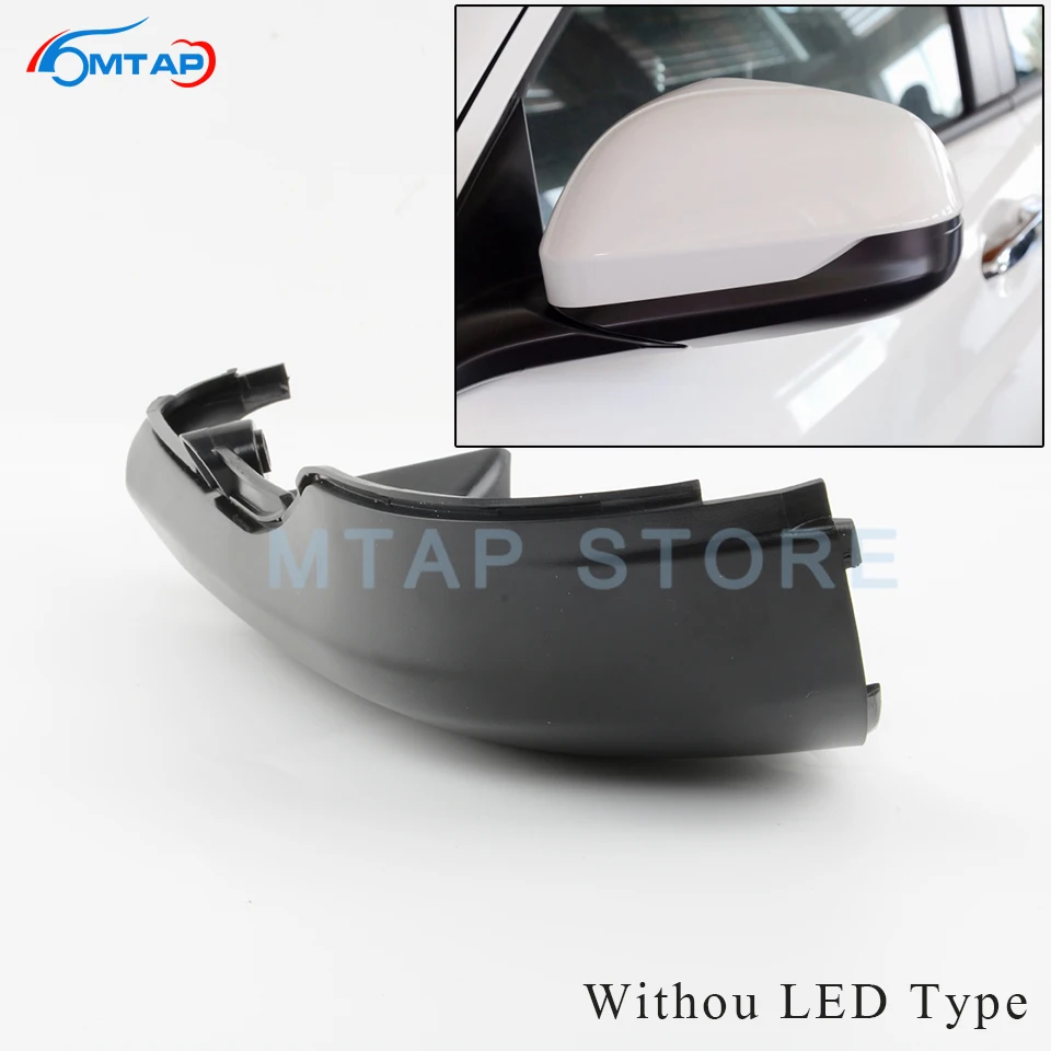 MTAP Outer Side Rearview Mirror Lower Cover For Honda HRV Vezel 2014 2015 2016 2017 2018 2019 Black With LED Type | Автомобили и