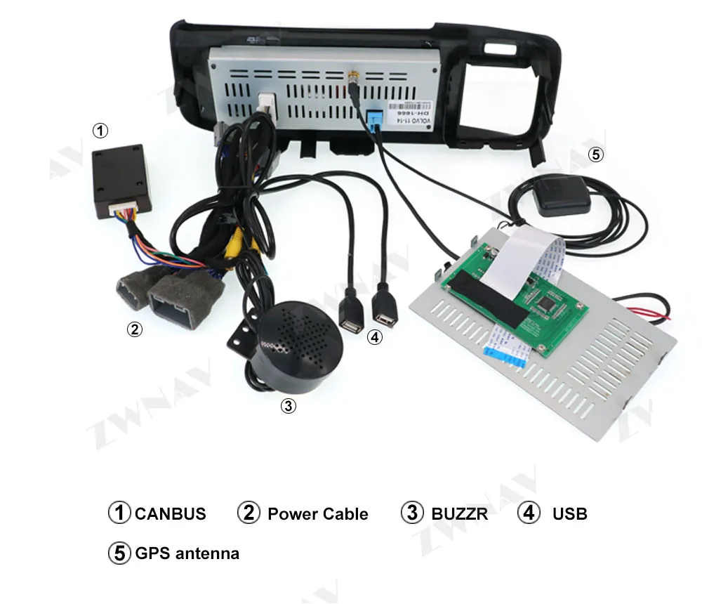 Android 9.0 4+64G For Volvo S60 V60 2011 2012 2013 - 2017 IPS Screen Radio Car Multimedia No DVD Player Stereo GPS Navigation | Автомобили