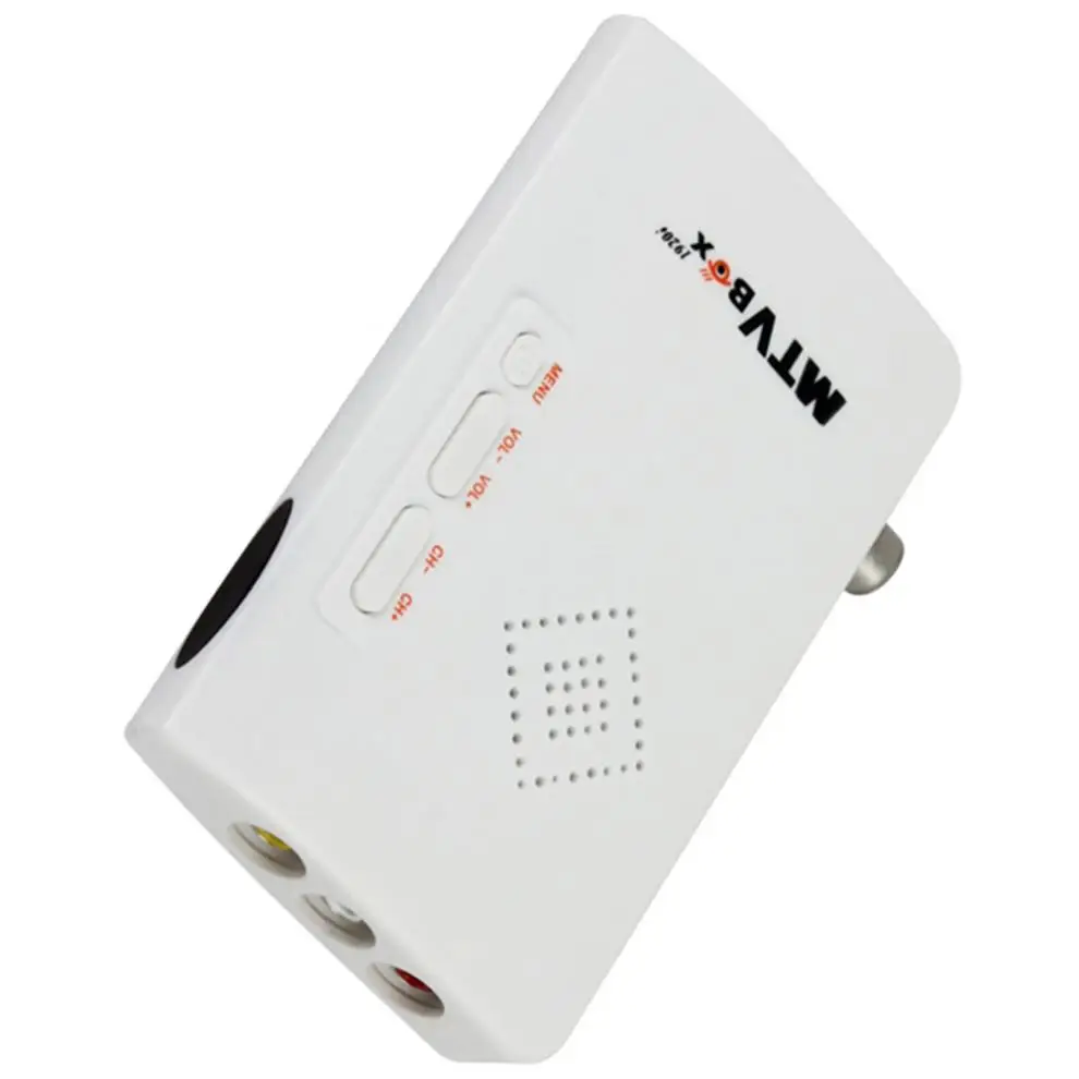 Внешний HD tv BOX цифровой компьютер программа приемник тюнер с динамиком поддержка CRT/lcd монитор