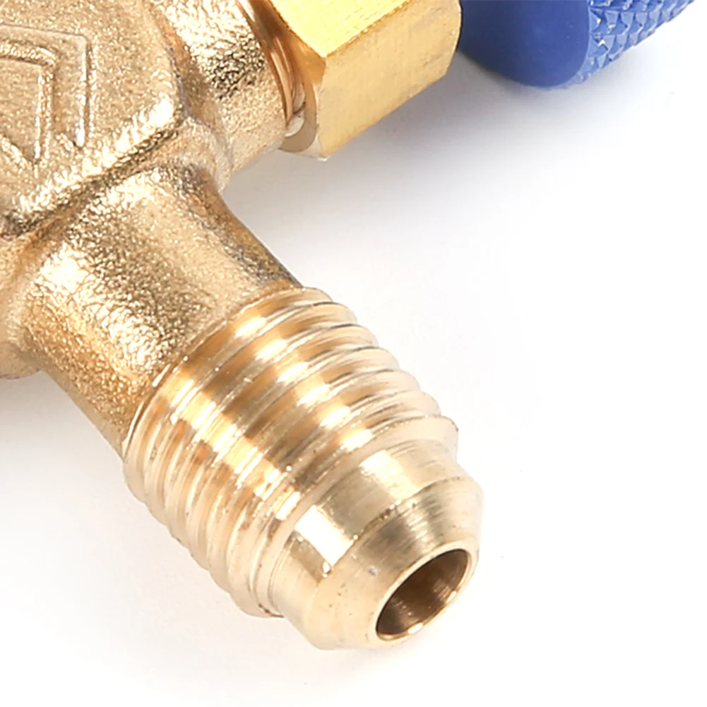 Высококачественный заряжающий клапан для хладагента 1/4 дюйма предохранительный