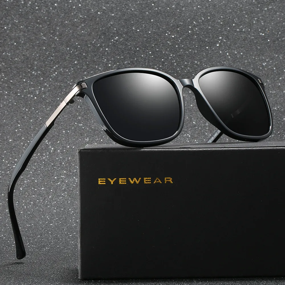 Мужские солнцезащитные очки унисекс брендовые дизайнерские поляризационные