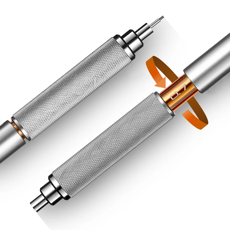 Механический карандаш Оригинал Япония Uni SHIFT Pipe Lock металлическая ручка M3/M4/M5/M7/M9 1010