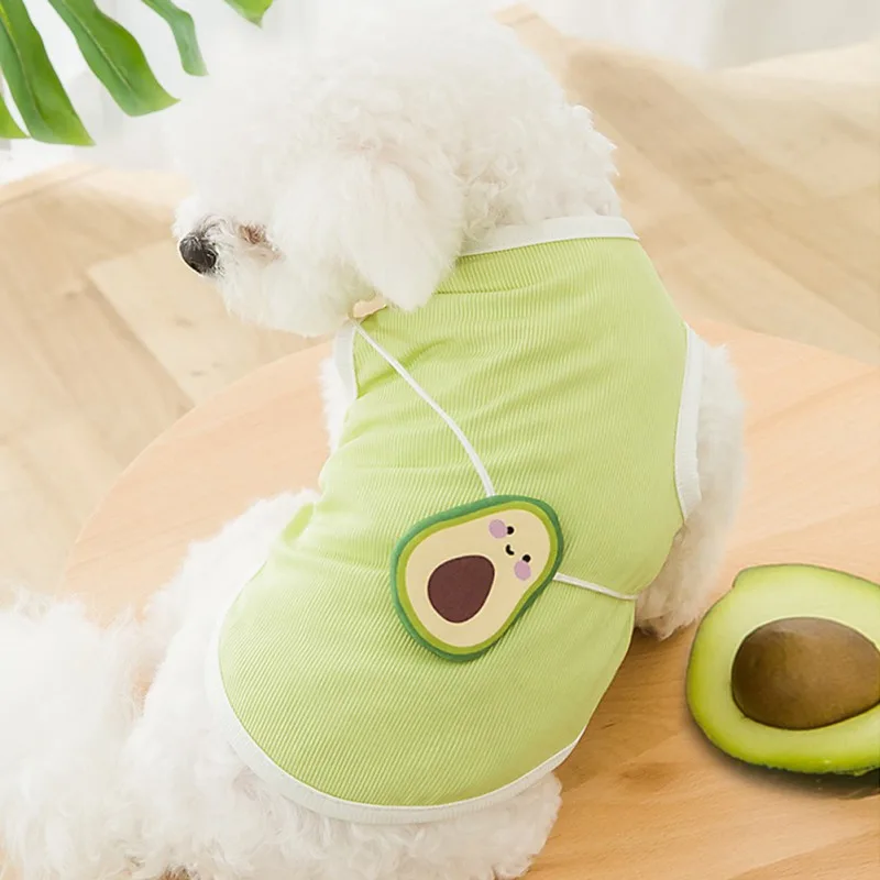 

Cute Summer Dog Shirt Clothes Sleeveless Pet Vest for Small Medium Pet Comfortable Puppy Clothing Chihuahua Pug Dog Costume