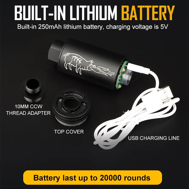 IDOGEAR страйкбольный трассировщик зажигалка S прикуриватель для страйкбольного