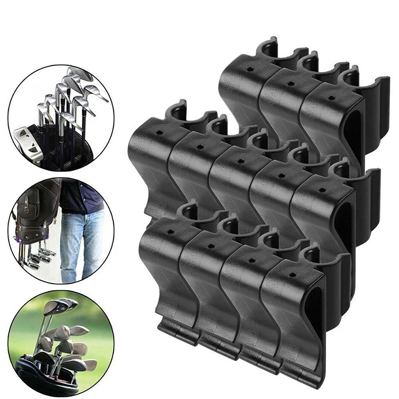 Премиум 12 шт. спортивная сумка для гольфа зажим клюшки держатель органайзер