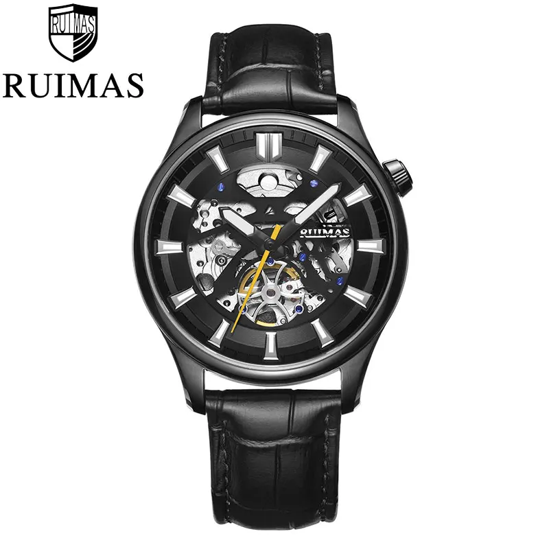 

Часы мужские механические с автоподзаводом, водонепроницаемые, спортивные