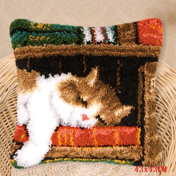 DIY спальный мешок в виде кошек и собак ковер Вышивка Подушка Foamiran для рукоделия