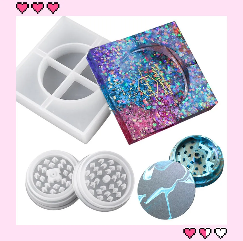 3 шт. силиконовые смолы литейных форм форма для литья под давлением специи