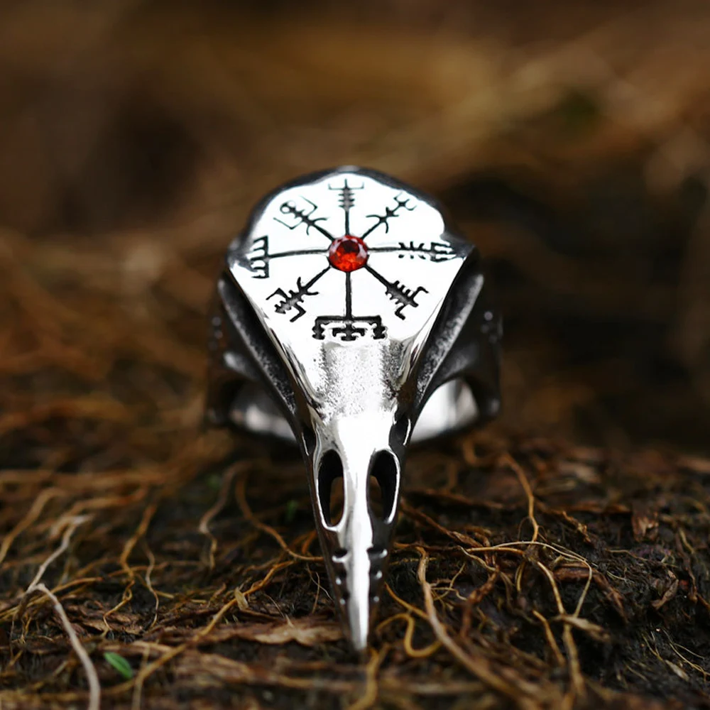 Винтажная модель викингов для мужчин байкерское скандинавский один кольцо из