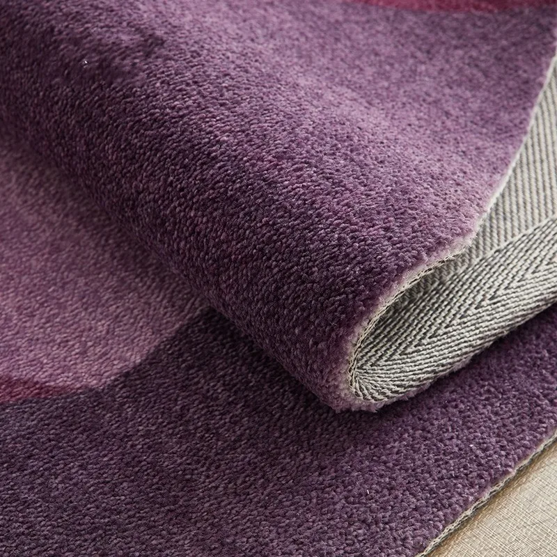 

Unique diamond shaped geometric living room carpet, Nordic big size decoration area rug RX