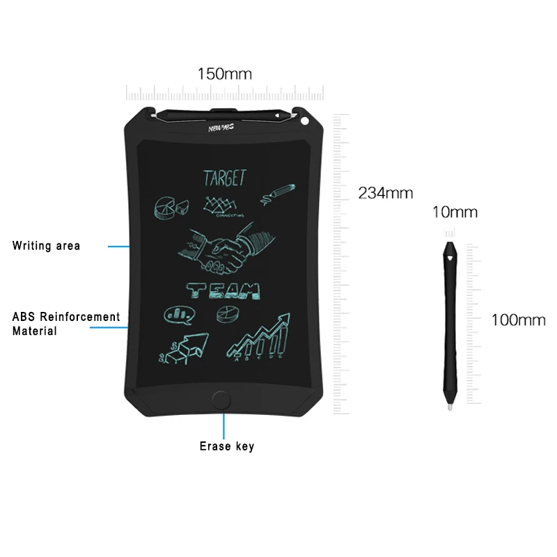

Children Kids LCD Writing Tablet Graffiti Drawing Board Education Handwriting Pad ASD88