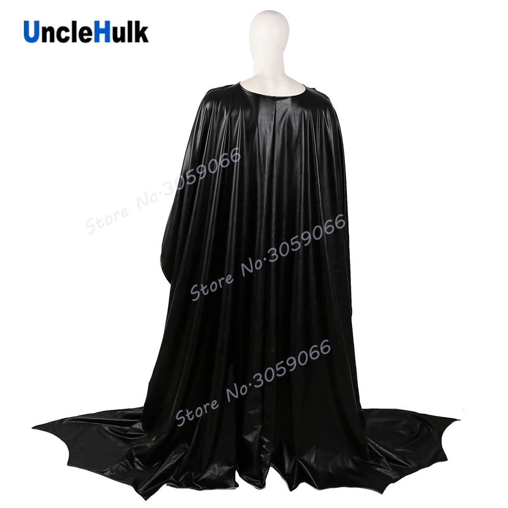 Плащ летучей мыши большая черная двухслойная накидка-Модель B обновленная