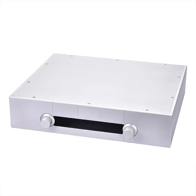 B-022 CNC все алюминиевые корпусные корпуса чехол Коробка для DIY аудио усилитель мощности 430 мм* 90 мм* 360 мм 430*90*360 мм