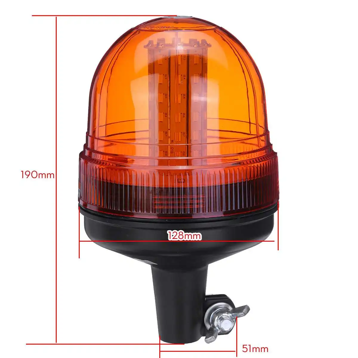 1/2X 3 Mode 12V 24V LED Car Rotating Flashing Beacon Light Flexible Warning Emergency Lamps Tractor Truck SUV Boat Trailer | Автомобили и