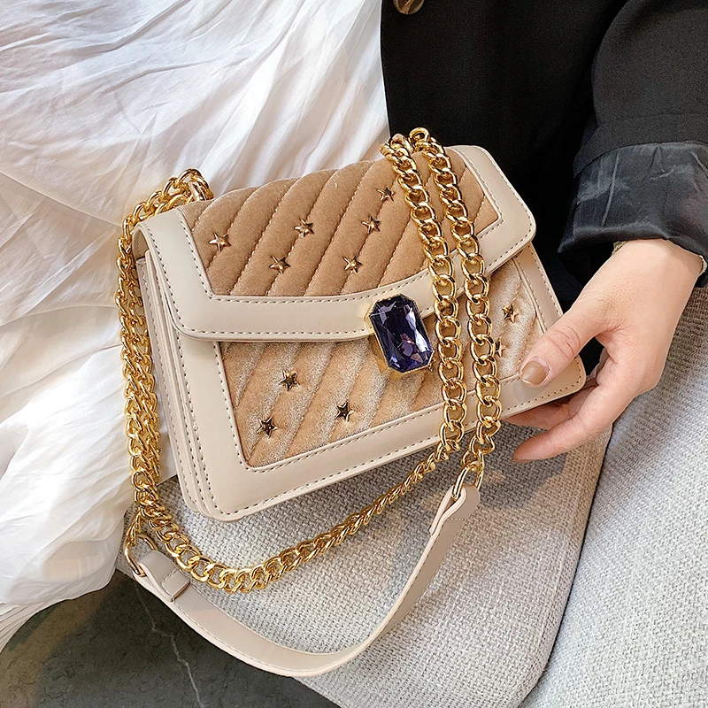 Элегантный женский манжет квадратная сумка 2019 модная Новая высококачественная