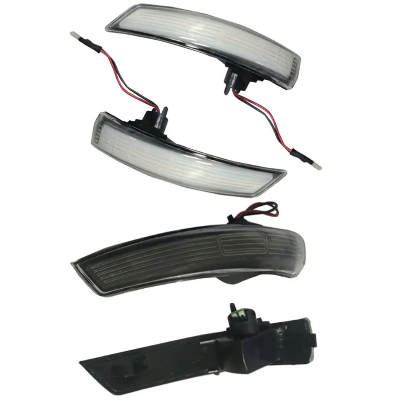 2Pcs Flowing LED Turn Signal Light Side Wing Rearview Mirror Dynamic Indicator Blinker for Ford Focus Mondeo | Автомобили и