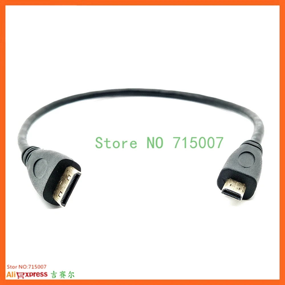 1 4 Mini HDMI-совместимый штекер к Micro HDMI видеокабель Тип C D адаптер высокого качества