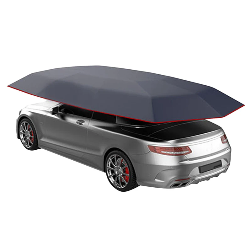 

4.5x2. New Outdoor Car Vehicle Tent Car Umbrella Sun Shade Cover Oxford Cloth Polyester Covers Without Bracket