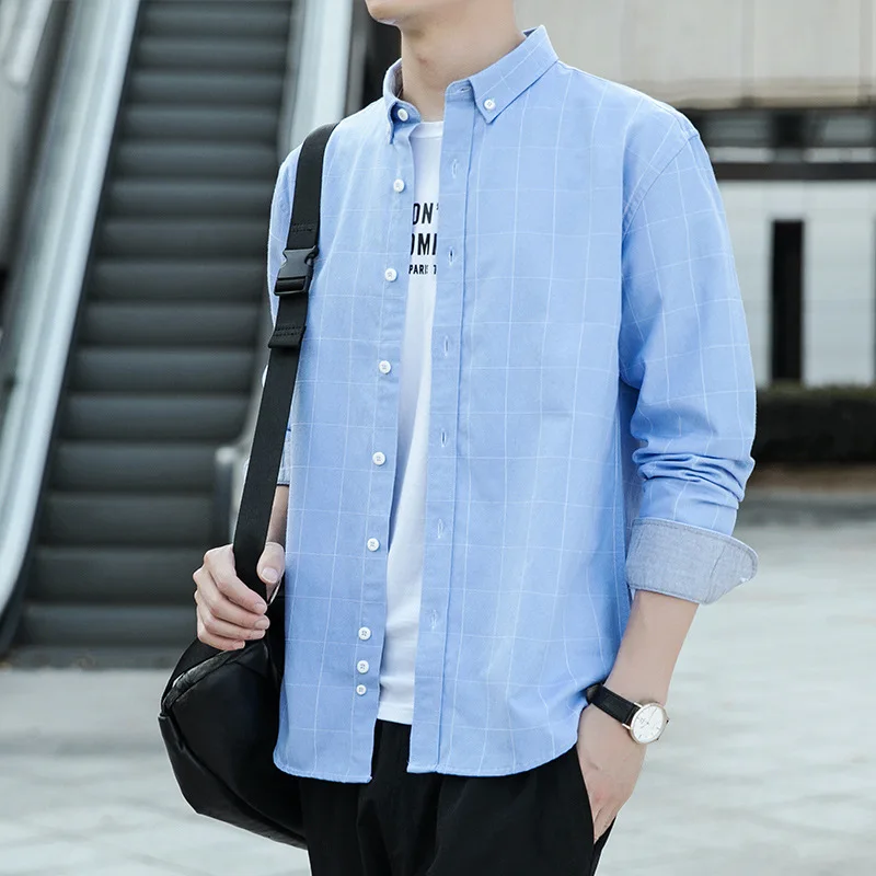 Мужская Горячая Распродажа Осень Зима флисовая клетчатая плюс рубашка держит