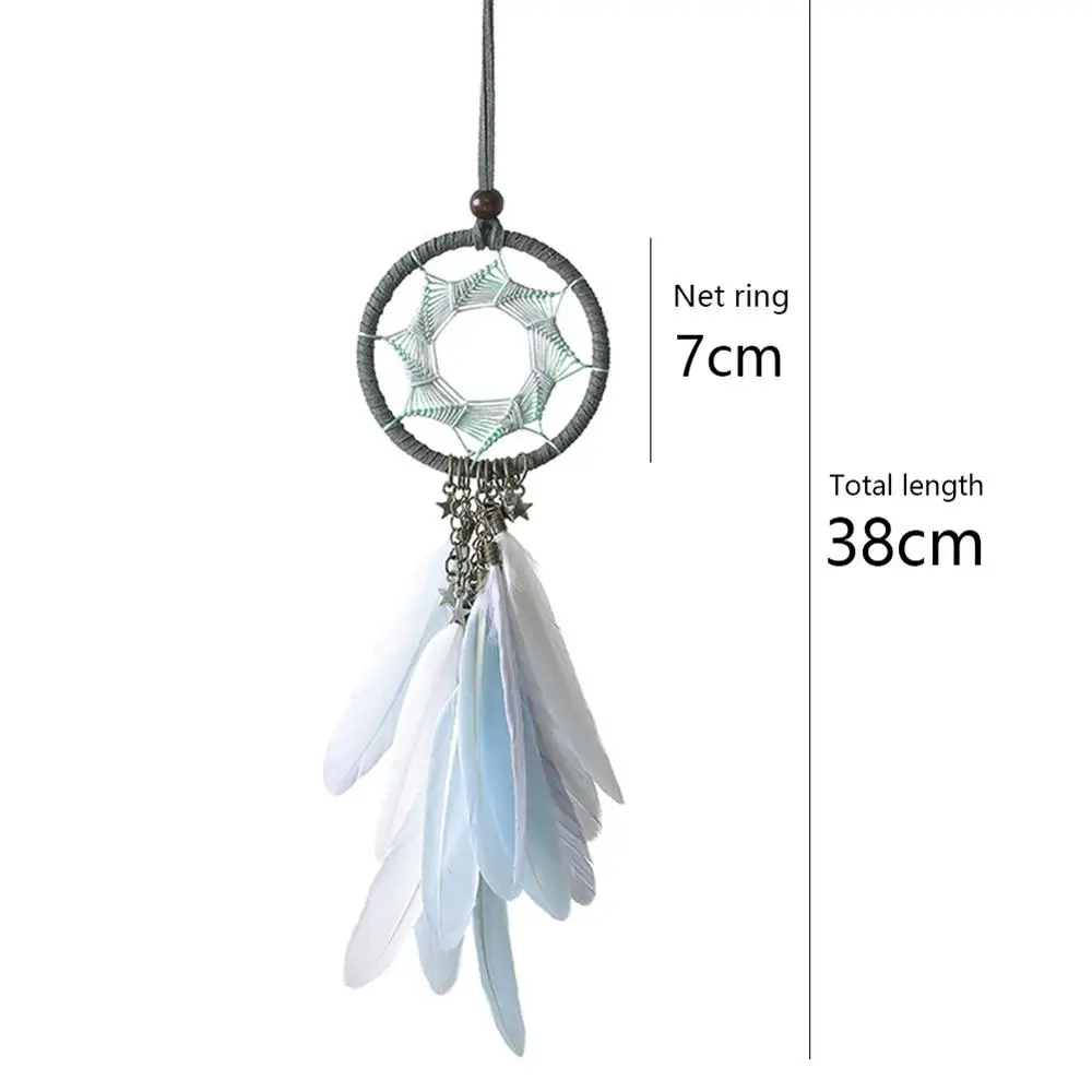 Автомобильный аксессуар Ловец снов интерьер для девочек перо зеркало подвесной
