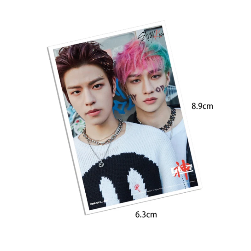 KPOP Stray Kids 1-й альбом &ltGO LIVE&gt Polaroid Photo Lomo Card K-pop StrayKids металлическая коробка карта 40
