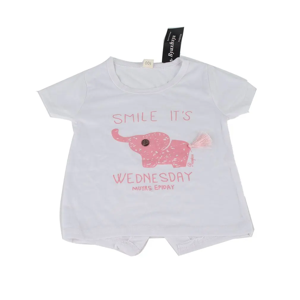 Комплект из 2 предметов летняя одежда для малышей костюм модная повседневная