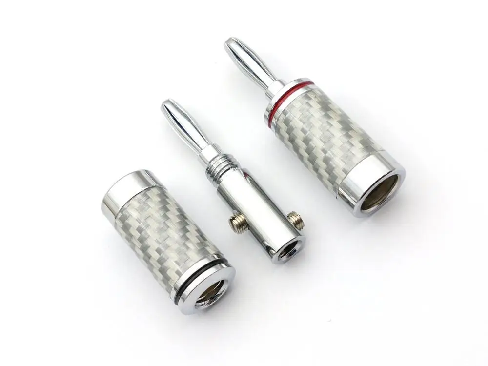 10 шт. медный родиевый аудио динамик кабель провод 4 мм разъем типа банан |