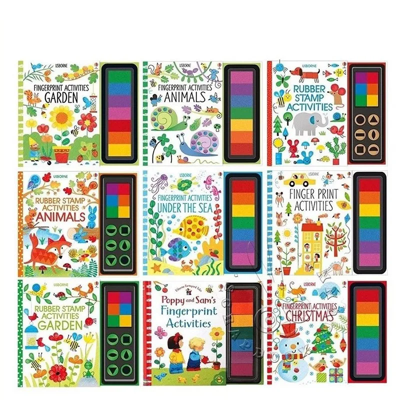 26*22*1 4 см детская книга для рисования со сканером отпечатков пальцев на