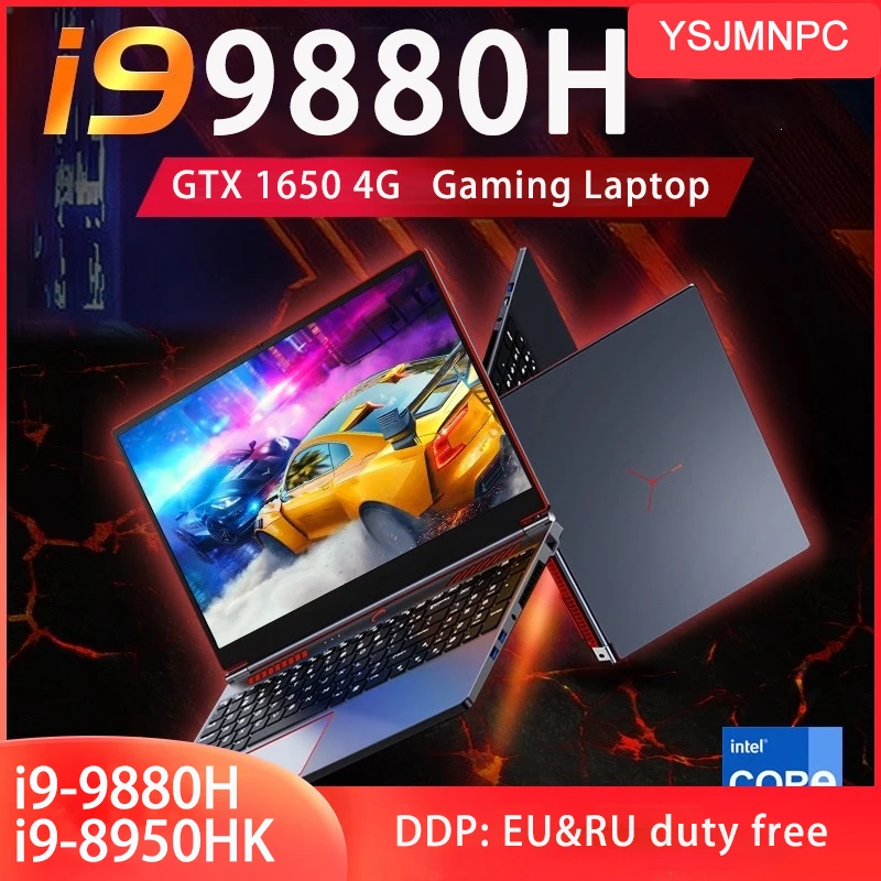 15 6-дюймовый игровой ноутбук Intel Core i9-8950Hk GTX 16 1 4G Ultrabook Win10/11 2 * DDR4 MAX 64 Гб RAM M.2 SSD |