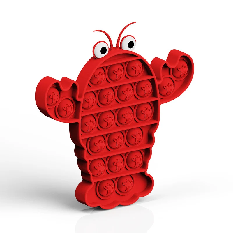 

Party Push Bubble Fidget Toys Help Relieve Stress Increase Focus Soft Adult Kids Funny Squeeze Toy Desktop Game Antistress Toys