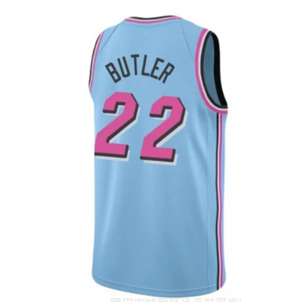 

American Basketball Jerseys Clothes Jimmy Butler Tyler Herro European Size Miami Heat #22 T-shirt Picture Contact Customer