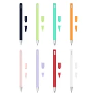 Чехол для карандаша U50D милый силиконовый мягкий защитный чехол с 2 наконечниками для карандаша