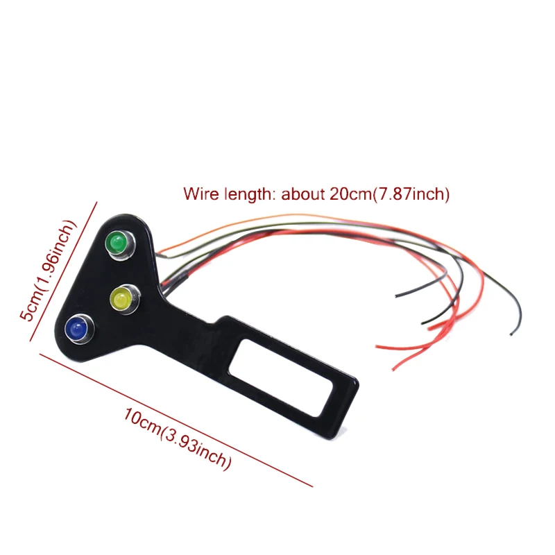 Лампа светодиодная Водонепроницаемая с кронштейном 12 в пост. Тока 6 мм|Сигнальная