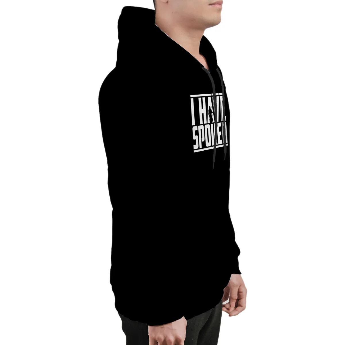 

Men's Hoodie I Have SpokenCustom Cotton Punk Groot Oversized Sweat Homme 37396