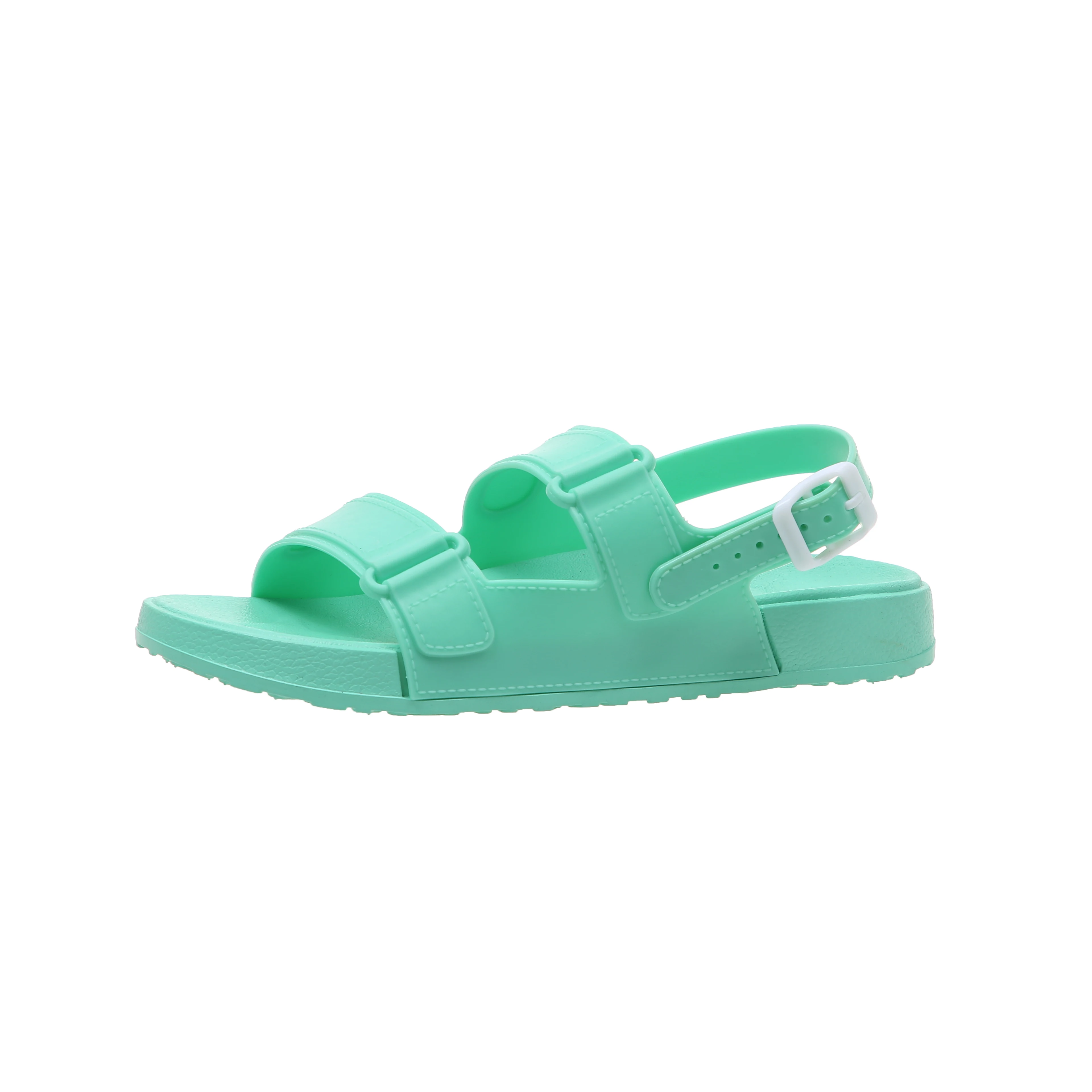 

2021 New Women Sandals Rainbow Flat Shoes Multi Color Size36-41