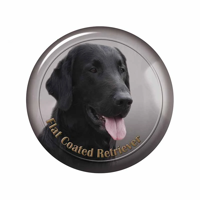 SZWL лучшие Плоские наклейки для щенков ретривера фотографий автомобильные