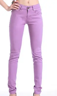 ZOUDKY Trousers Women Pants Casual a001 Pencil women Pants Slim Stretch White Jeans BR06231