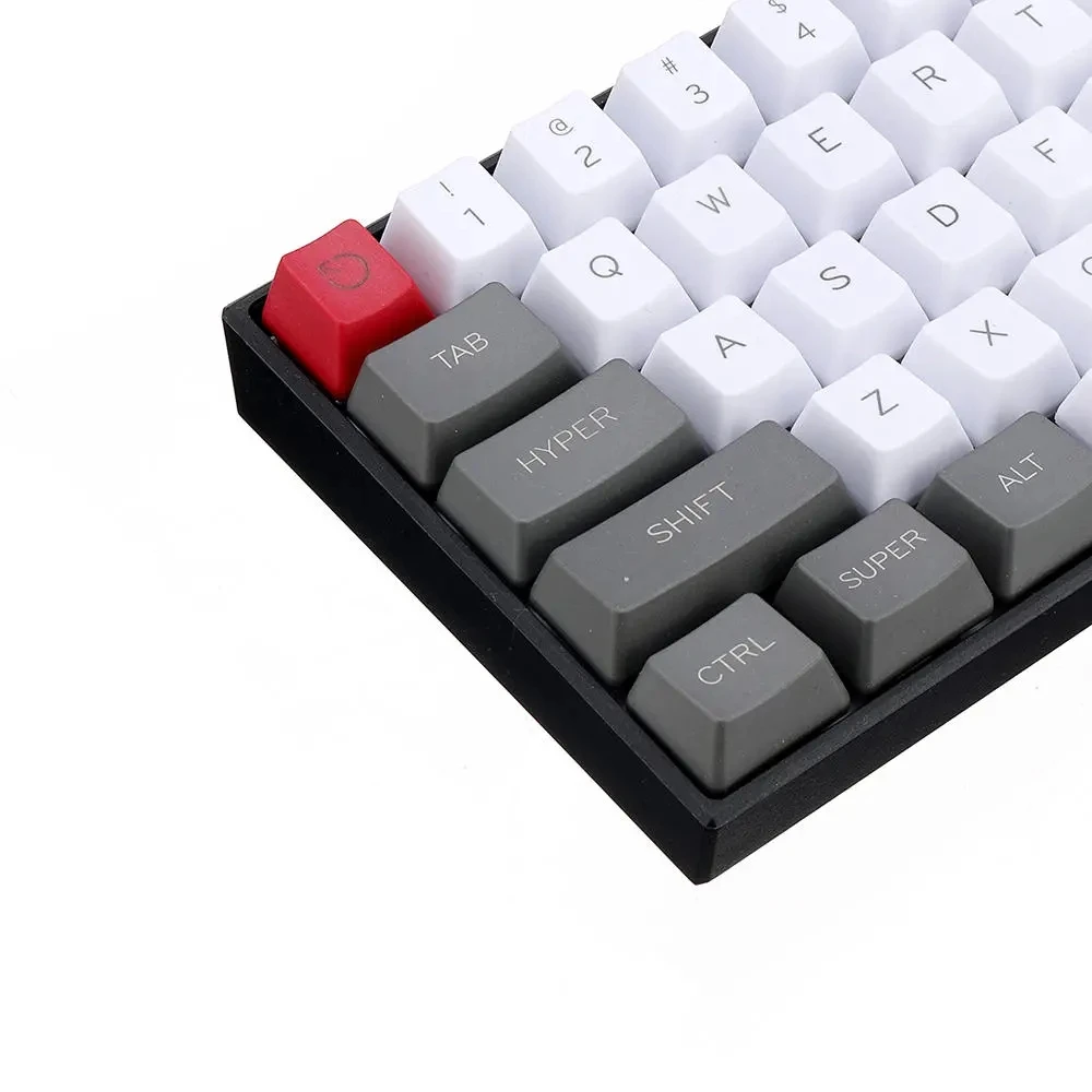 61 клавиша ANSI макет OEM профиль PBT толстые колпачки клавиш для механической