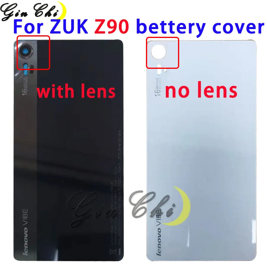 Для lenovo Vibe Z90 Z90a40 Z90-7 Z90-3 батарея стеклянная панель+ объектив камеры стекло с клейкой лентой lenovo Z90 крышка батареи